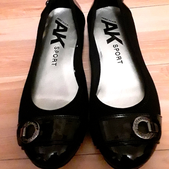 ANNE KKEIN AK SPORT BLACK BALLERINA FLAT - Picture 3 of 10